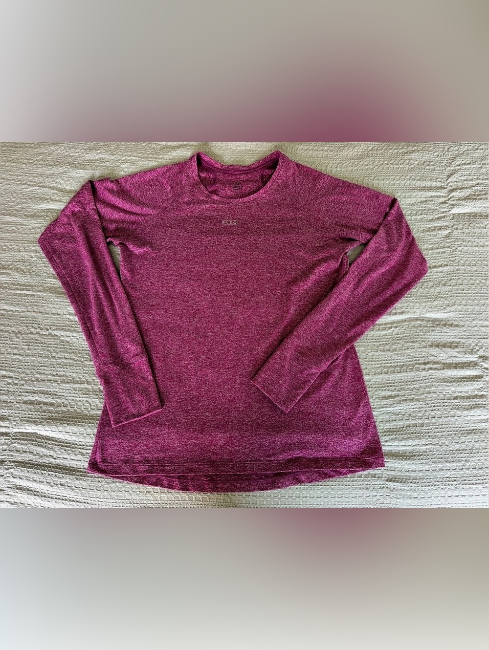 Fleo Foundation Full Long Sleeve Athletic Top Pink XL